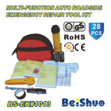 28PCS Emergency Kit at Roadside for Car